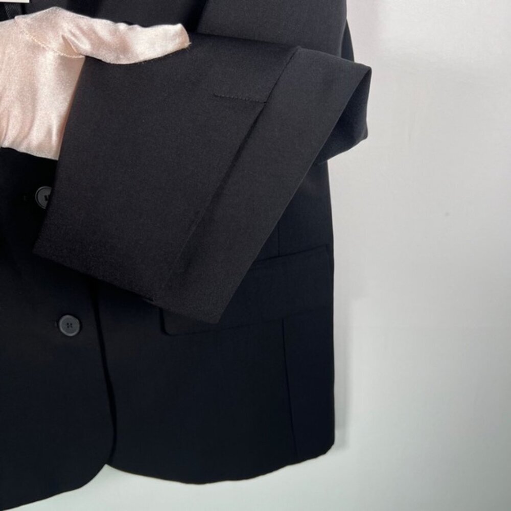 NWT ZARA BASIC Lined 2 Front Button Shoulder Pads… - image 13